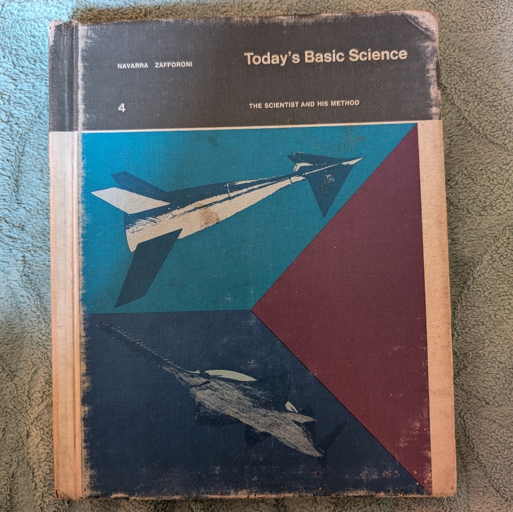 Vintage 1967 Today's Basic Science Textbook